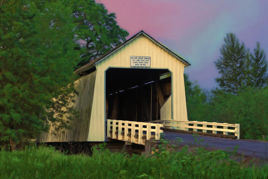 Gallon House Bridge 12_Painting